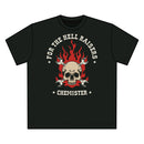 Chemister Skull on Fire T-Shirt (extra heavy)