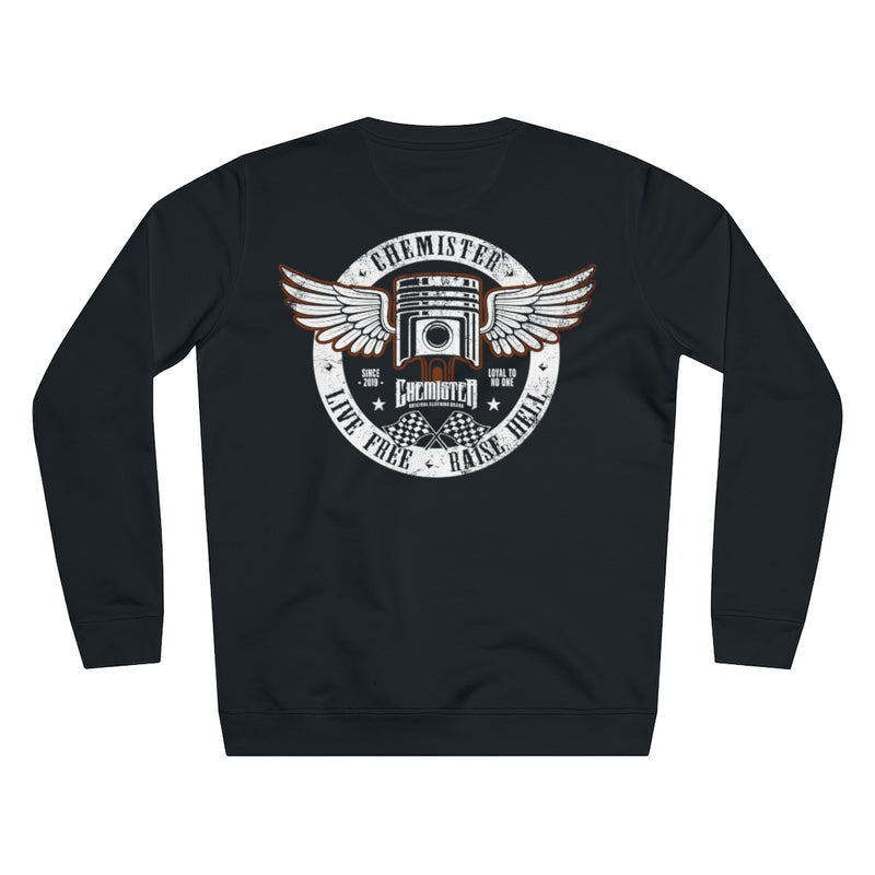 Black Flying Motor Sweatshirt