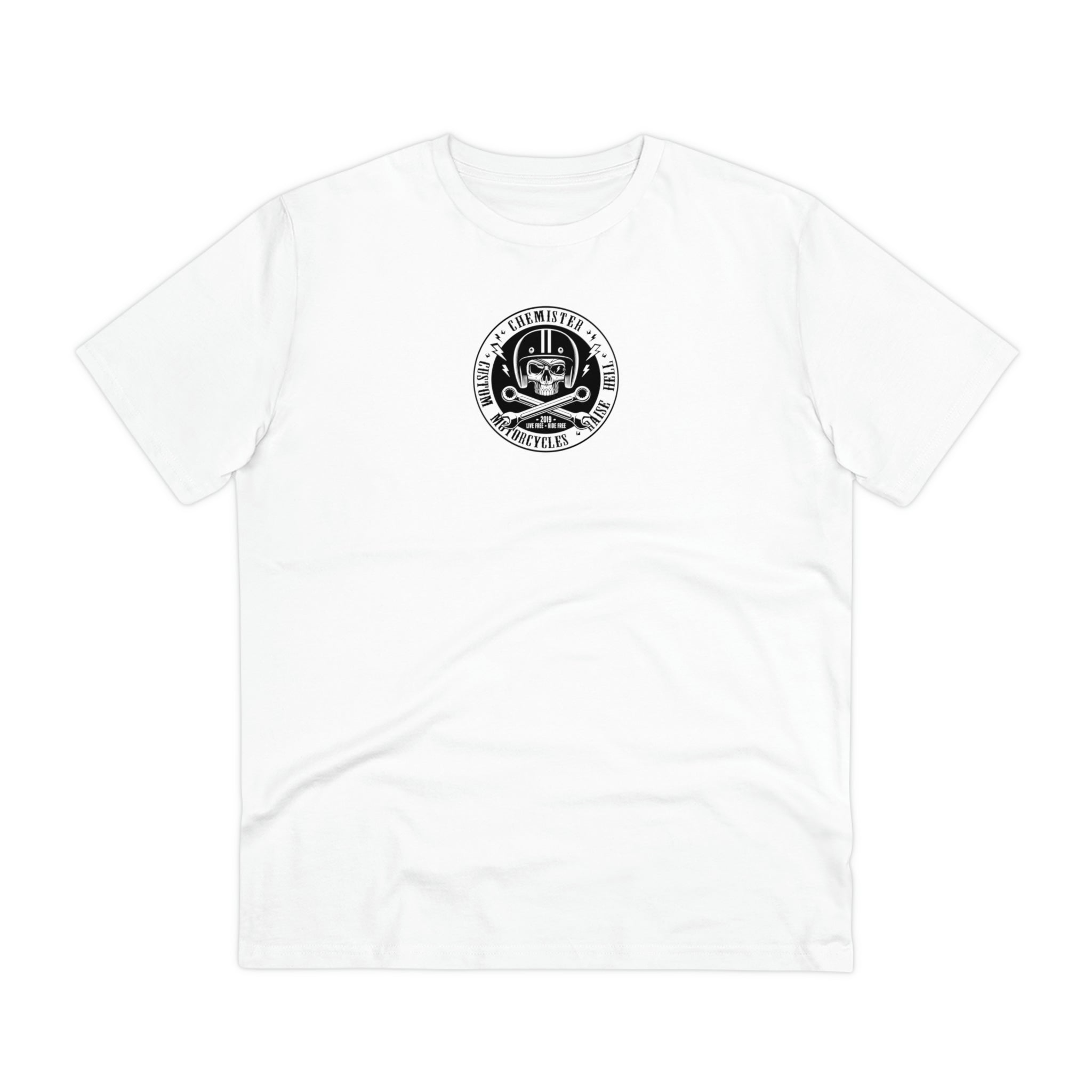 White Ghost Rider Tee