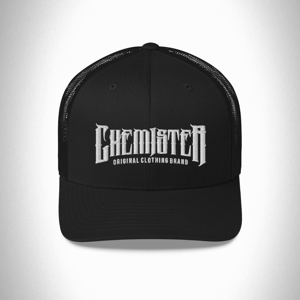 Chemister Black Trucker Cap