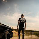Black Flying Motor T-Shirt