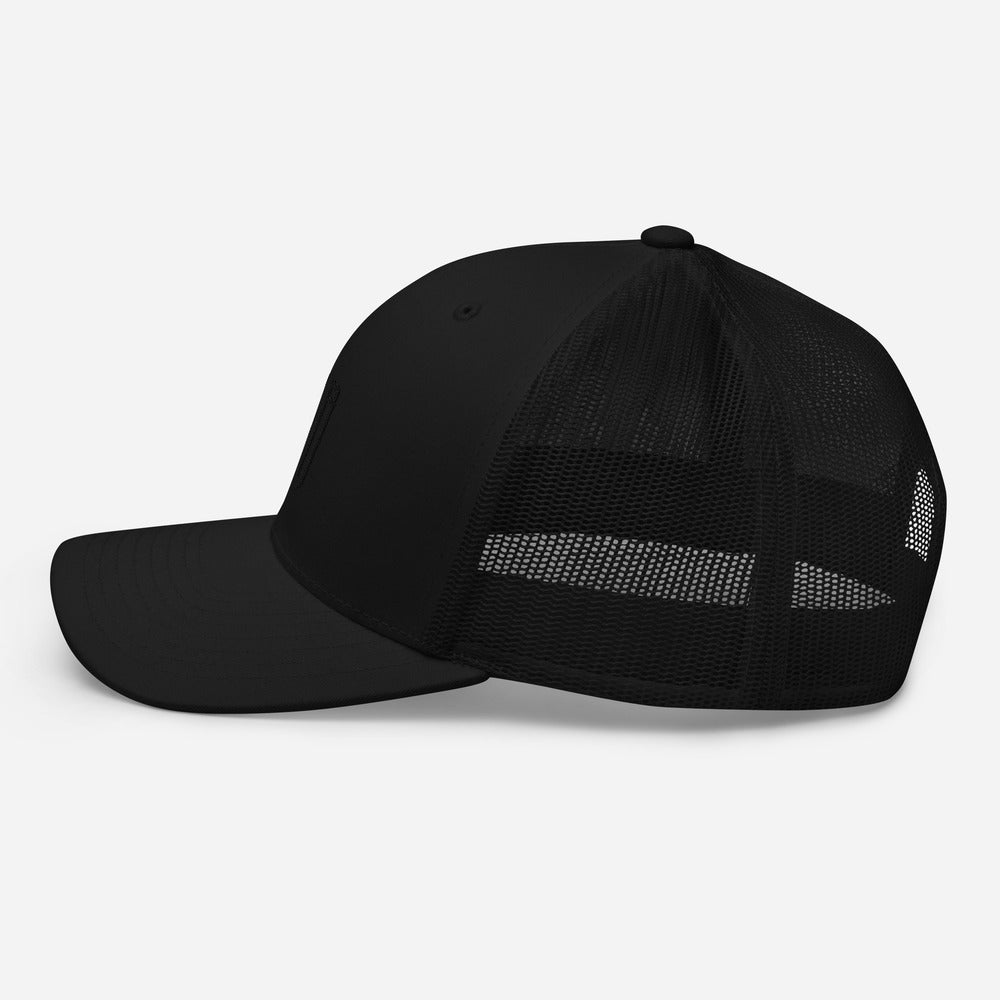 Black Chemister Trucker Cap