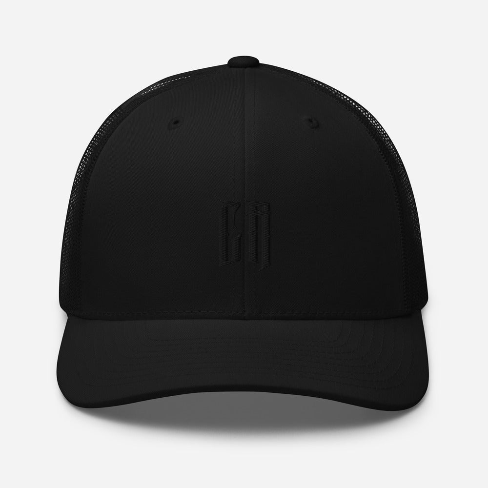 Black Chemister Trucker Cap