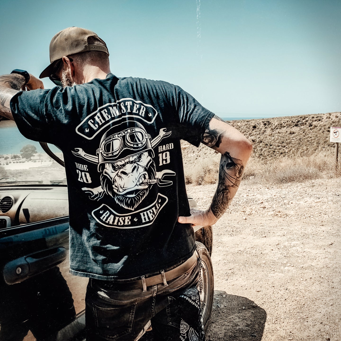 Raise Hell Monkey Tee